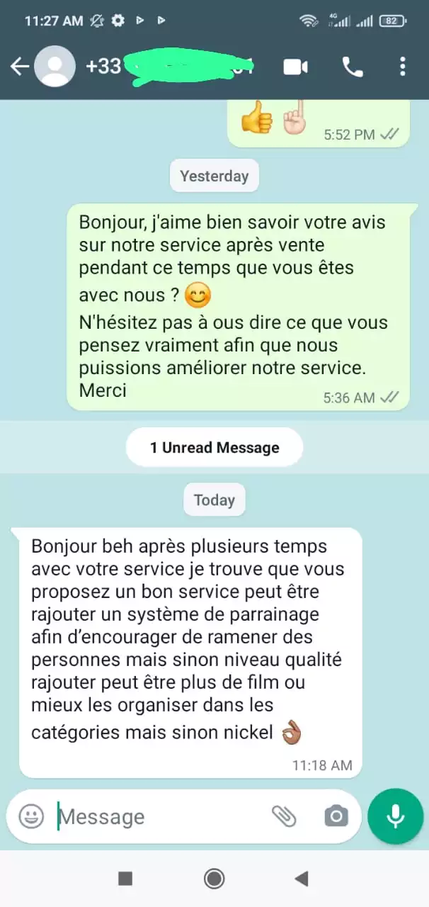 abonnement iptv france